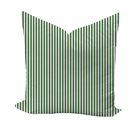 Carlisle Stripe Pillow Cover in Emerald-WWH