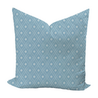 Emily Pillow Cover in Rain Reverse-WWH