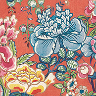 Peony Garden in Coral by Thibaut