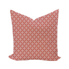 Folly Star Reverse Pillow Cover in Coral-wwh