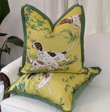 WWH Fave - Pointers in Yellow with Green flange by Schumacher