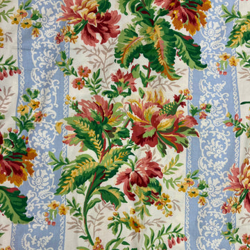 FINAL Final Markdown :: Vintage Schumacher Floral (PAIR)