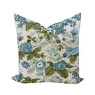 Georgia Pillow Cover in Blue & Green-WWH