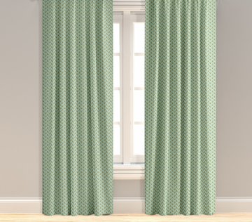 Hunter in Seafoam Drapery Panel