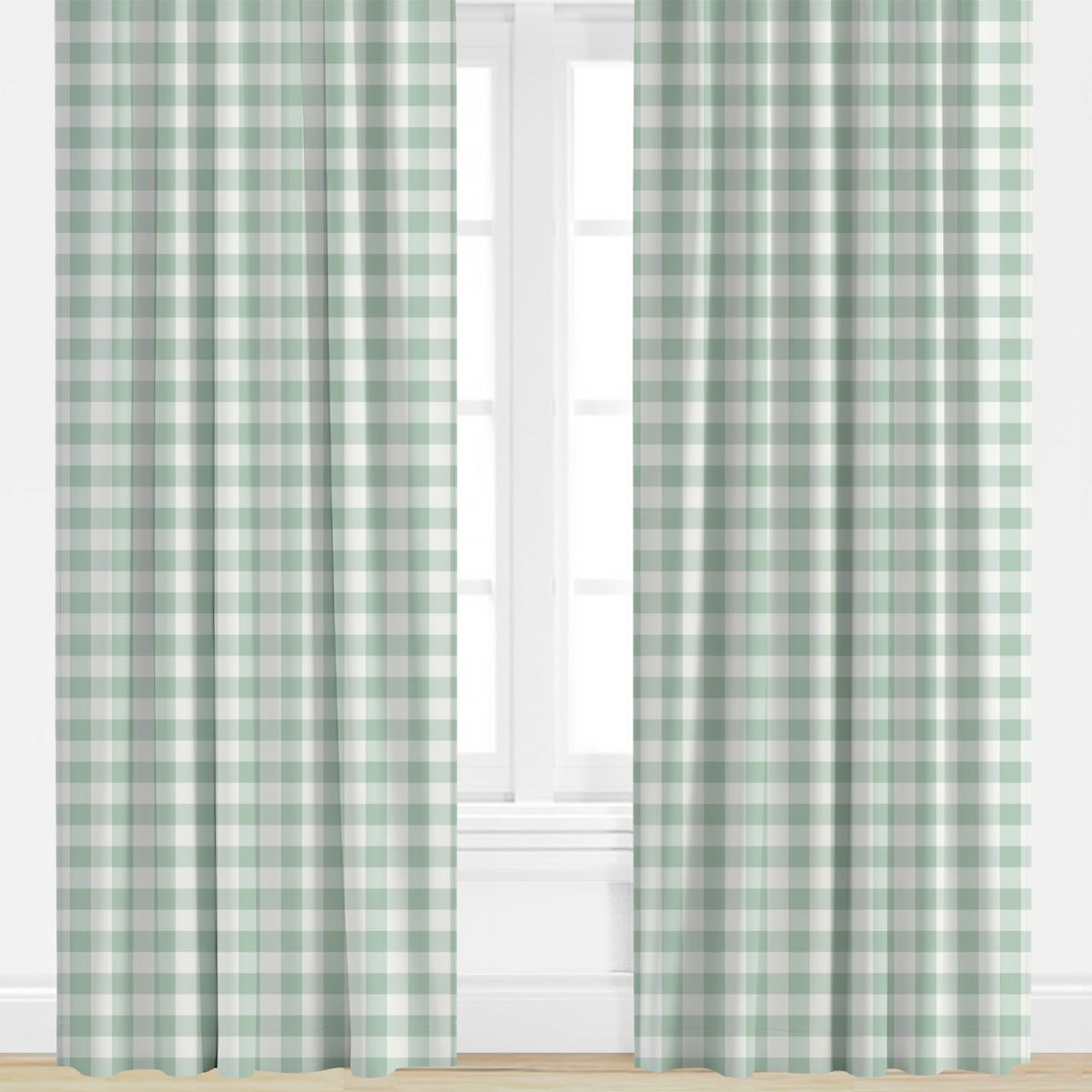Iva in Seafoam Drapery Panel – Wheaton Whaley Home