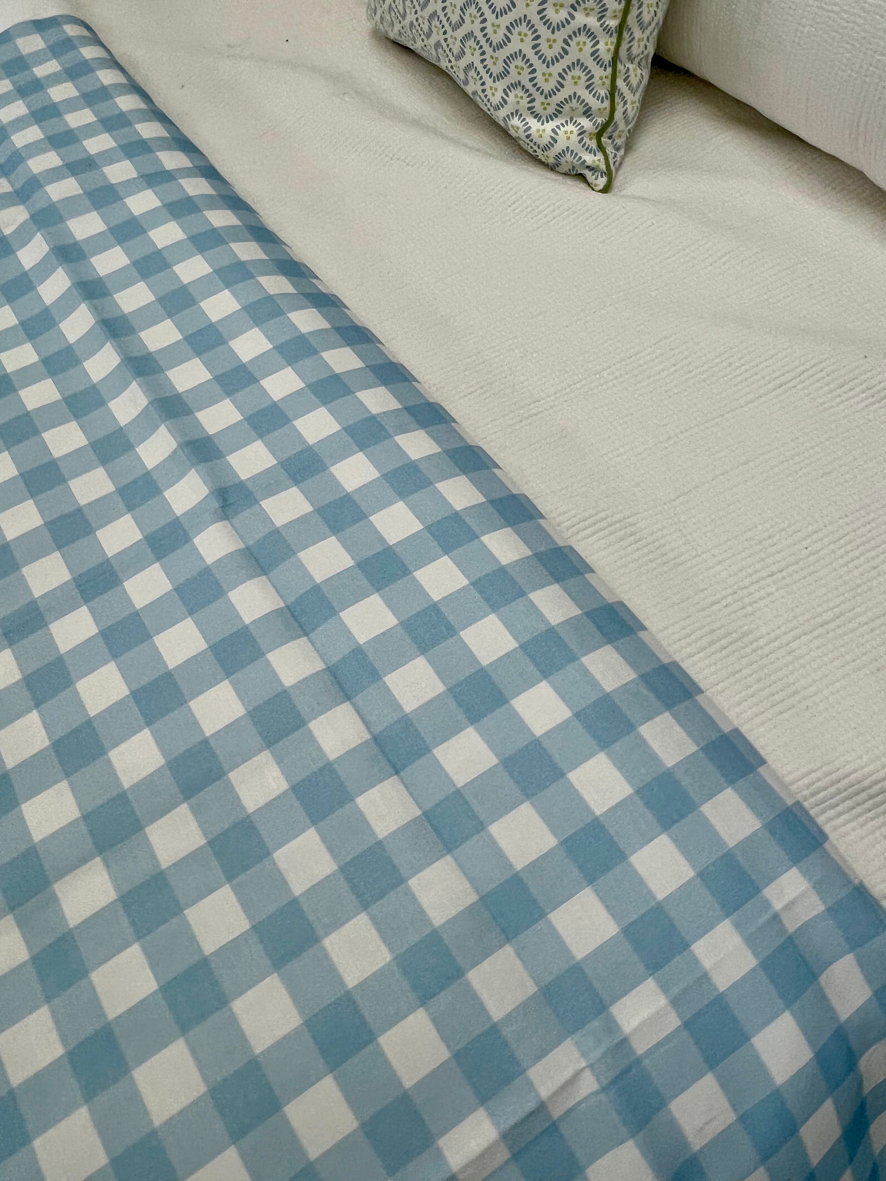 Iva Check Bed Footer - Wheaton Whaley Home