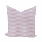 Jasper Pillow Cover in Orchid Reverse-WWH