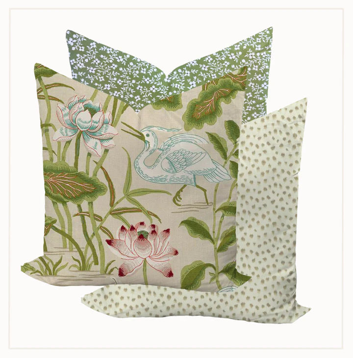 Lotus Garden + Megan + Jungle Ikat