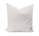 dotted throw pillow in neutral color