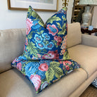 Martha Pillow Cover in Navy-WWH3