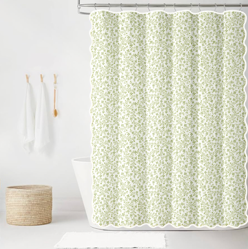 Megan in Eloise/Rain Shower Curtain