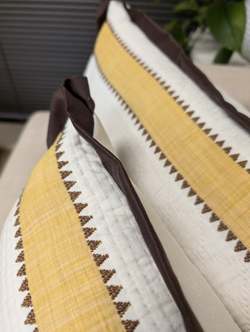 Ready to Ship :: Isolde Stripe in Yellow (PAIR)