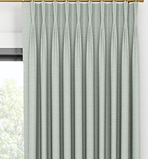Solid Textured Silk Drapery Panel