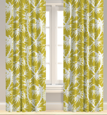 Louise in Citrus Drapery Panel