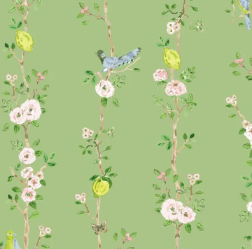 Chinoiserie in Green by Evelyn Henson