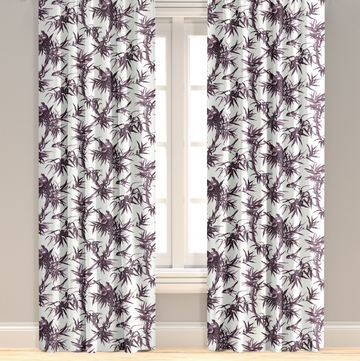Janie in Orchid Drapery Panel
