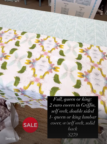 Inventory Sale :: Dogwood + Griffin Aqua Bed Set