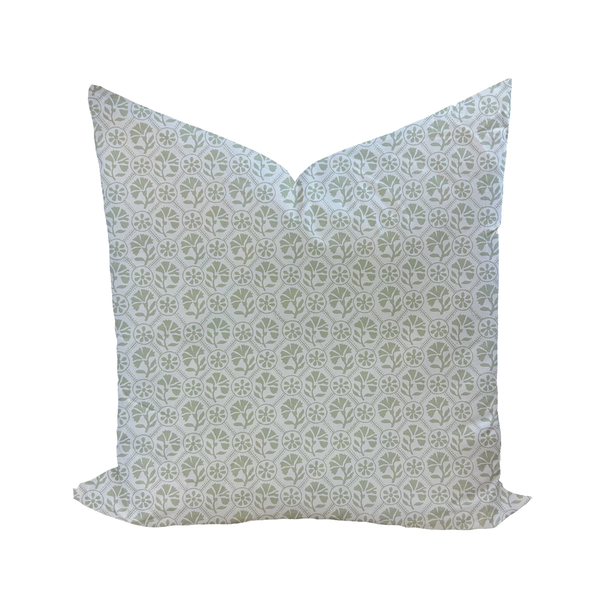 Sophie Pillow Cover in Celadon- WWH