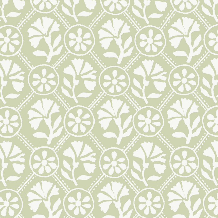 Sophie Pillow Cover in Celadon Reverse-WWH5