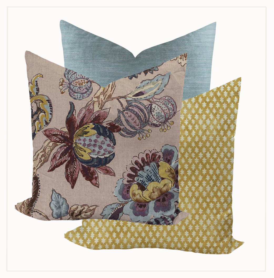 Wheaton Whaley Home Living Room PiIllow Combinations