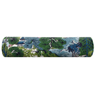 Lavender and Blue Pagoda Trees by Thibaut Bolster Pillow Cover
