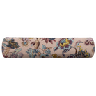 Floral patterned bolster pillow cover 
