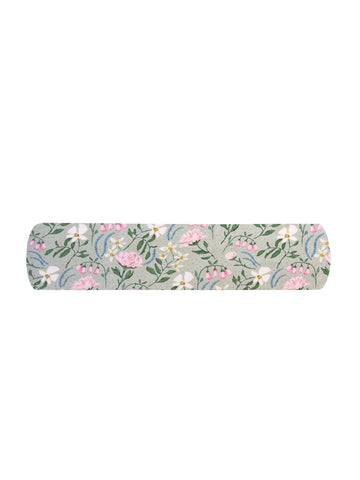 Flowers for Bailey in Soft Green by Jordan Connelly Bolster