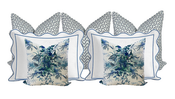 Wheaton & Whaley Home - Designer Curated Pillow, Drapery and Bedding Combinations 