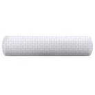 blue and lilac geometric bolster 