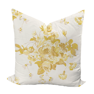 Circe Chintz in Yellow by Sister Parish