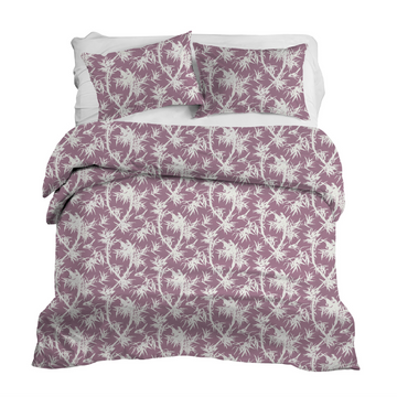 Louise in Orchid Duvet Cover