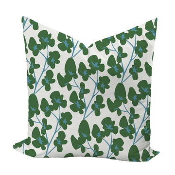 Greenville Floral in Emerald - Wheaton Whaley Home Exclusive