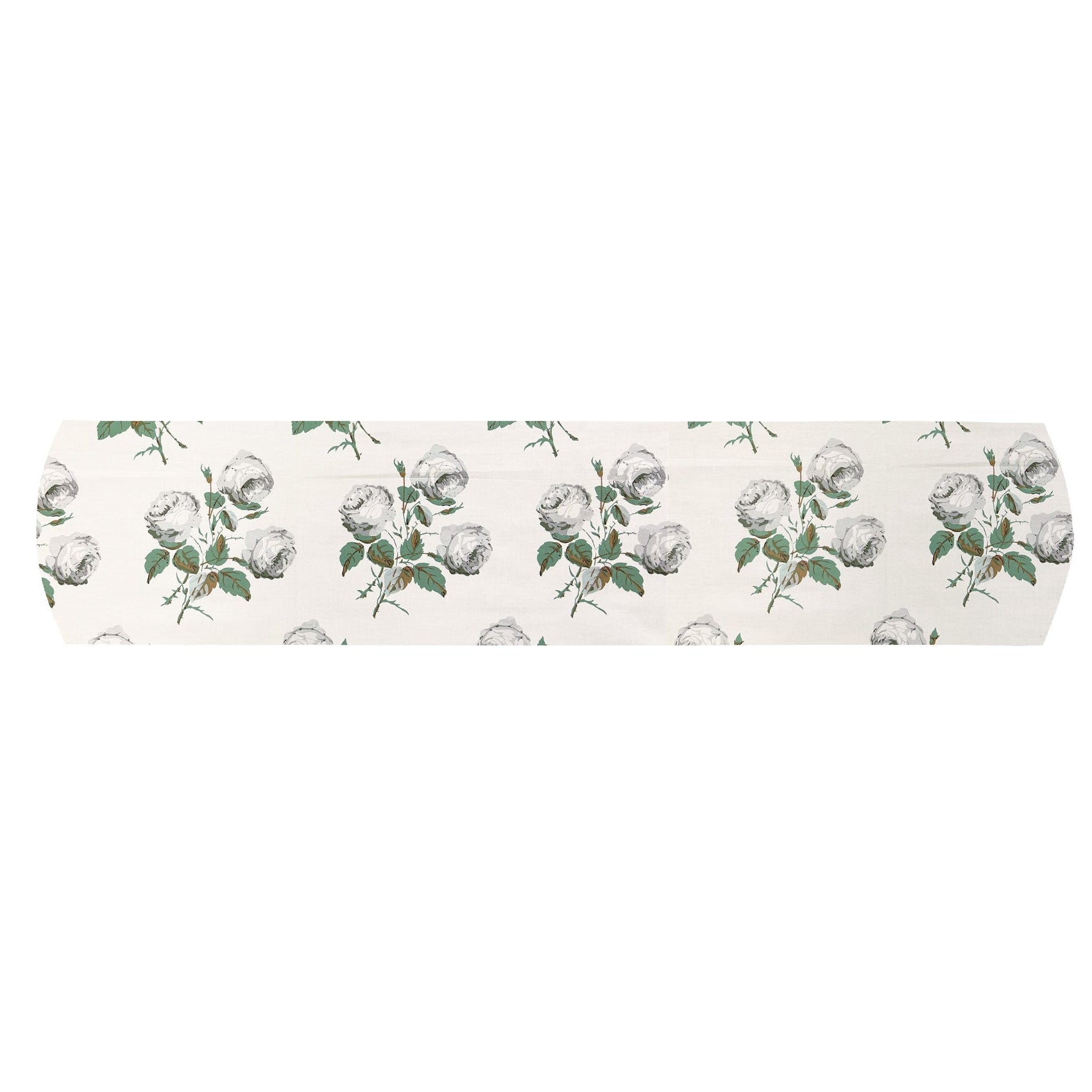 Floral patterned headband on a white background