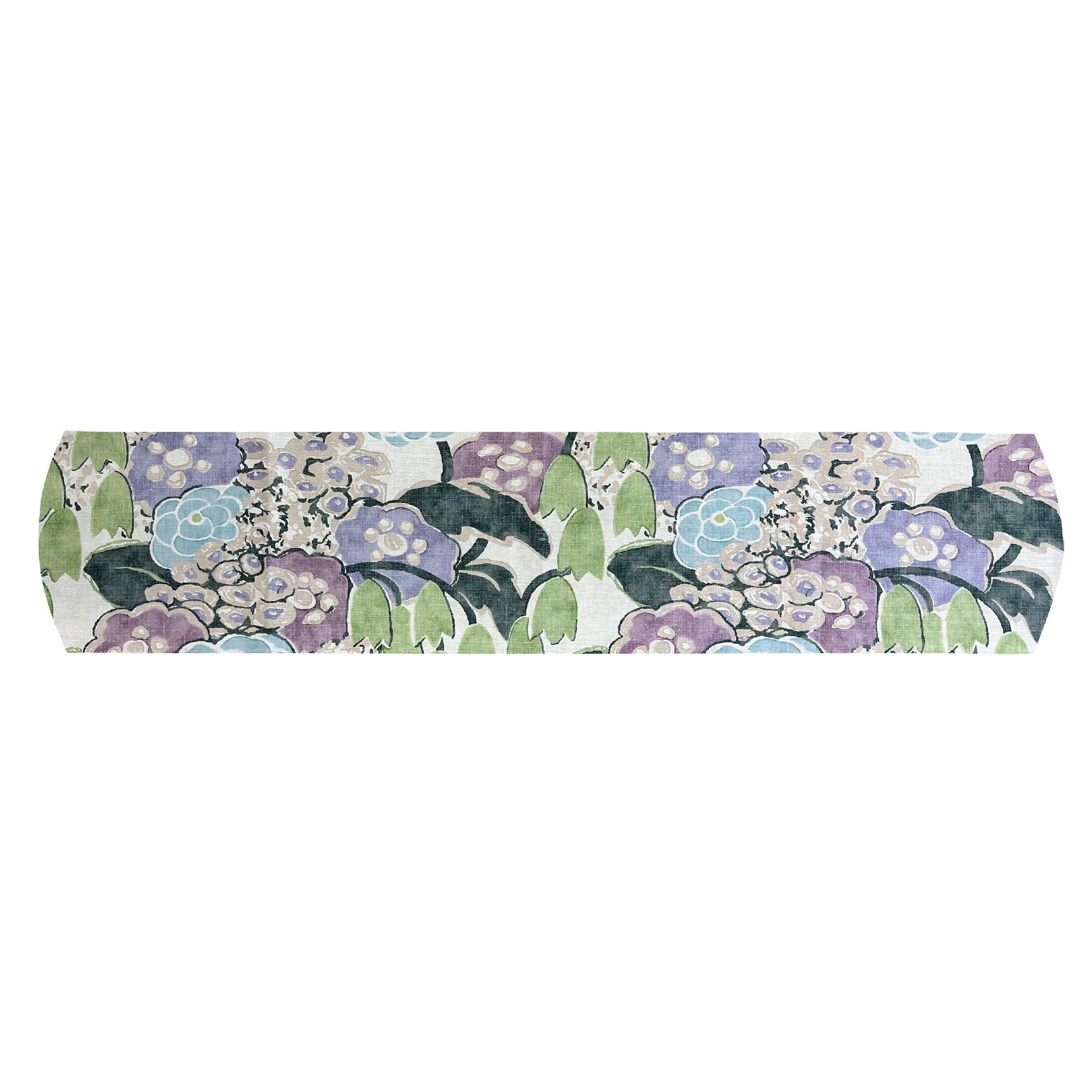 Floral patterned headband on a white background