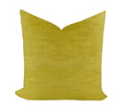 Wheaton Whaley Home Fabricut Velvet in Chartreuse Pillow Cover