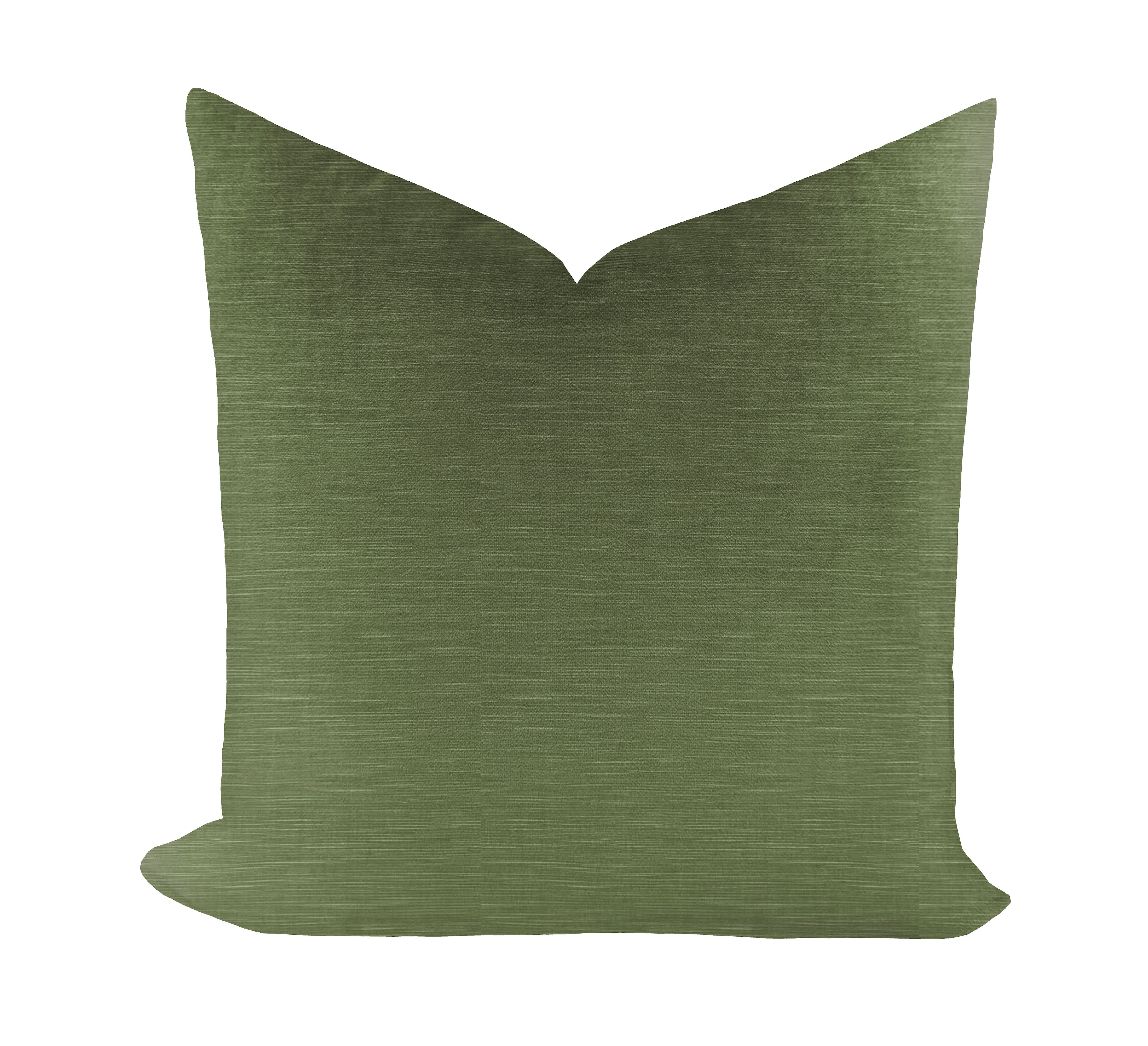 Wheaton Whaley Home Fabricut Velvet in Fern Pillow Cover