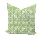 Wheaton Whaley Home Labyrinth in Sage Pillow Cover