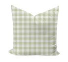 Wheaton Whaley Home Iva Check in Celedon Pillow Cover
