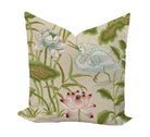 Wheaton Whaley Home Lotus Garden in Parchment by Schumacher Pillow Cover
