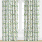 Heron patterned drapery by evelyn henson