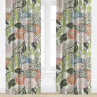 Wheaton Whaley Hone Laura in Blush & Green by Thibaut Drapery