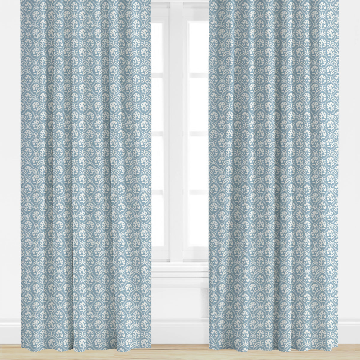 Sophie in Rain Reverse Drapery Panel – Wheaton Whaley Home
