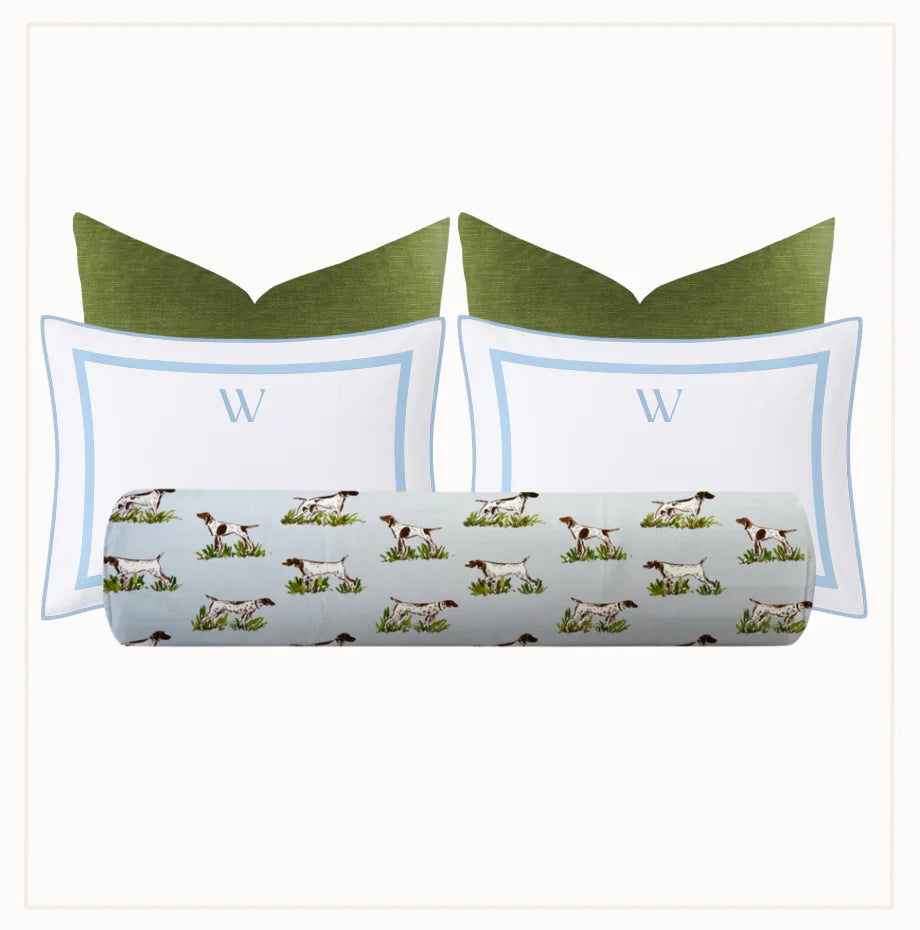 Hobbs in Blue + Strie Velvet