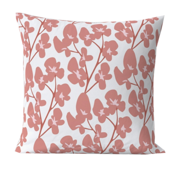 Greenville Floral Outdoor in Coral - Wheaton Whaley Home Exclusive